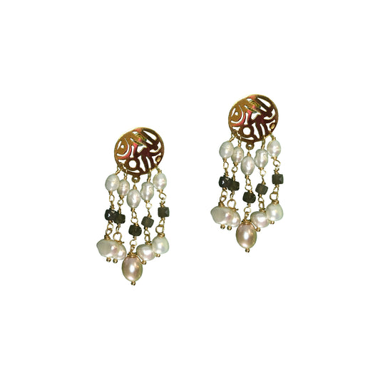 Pearl Strings  Earrings  inamullumani