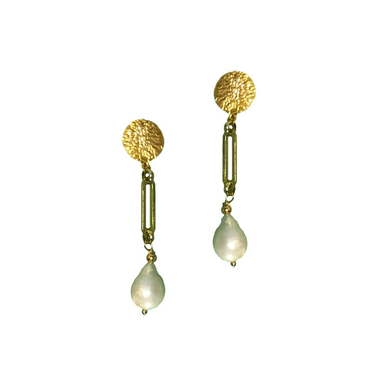 Drop Pearls  Earrings  inamullumani