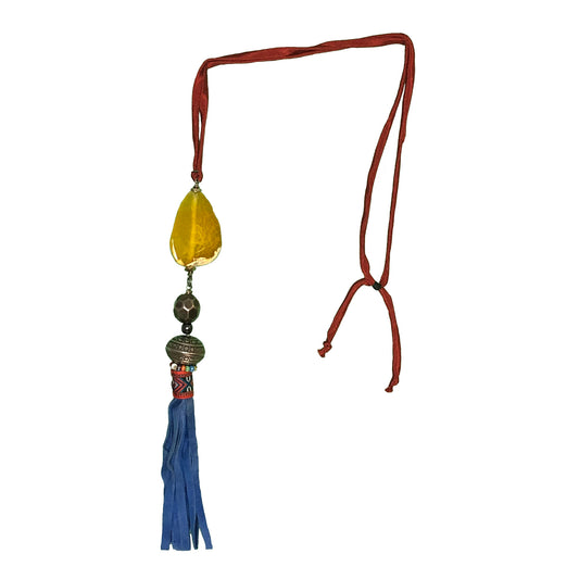 Tribal Tassels  Necklace  inamullumani