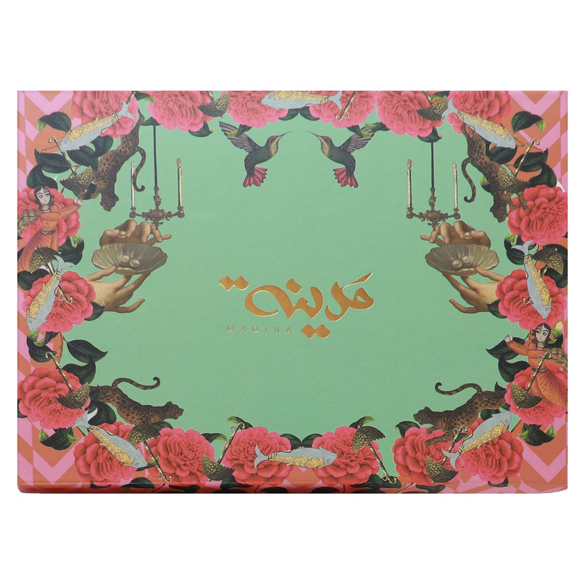 Teacups  Scarf  Madina Concept Store  L 88 x w 87